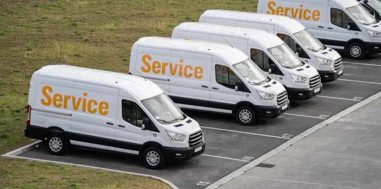 Corporate Service Vans Fleet